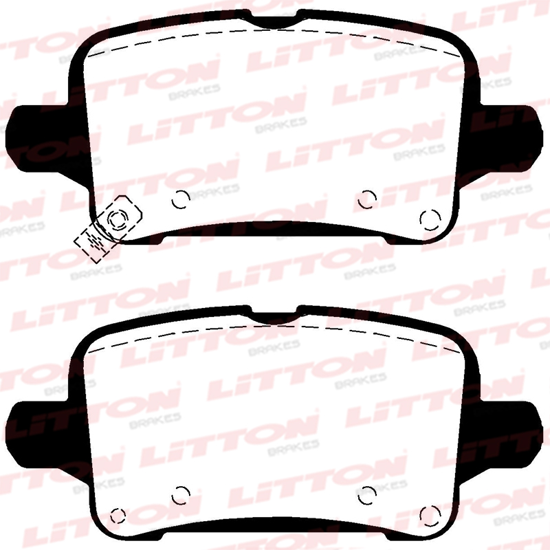 LITTON PASTILLAS FRENO TRAS. CHEVROLET ASTRA K 1.0- 1.4- 1.6 TURBO CRUZE 1.4 TURBO LT LTZ SPORT 17/