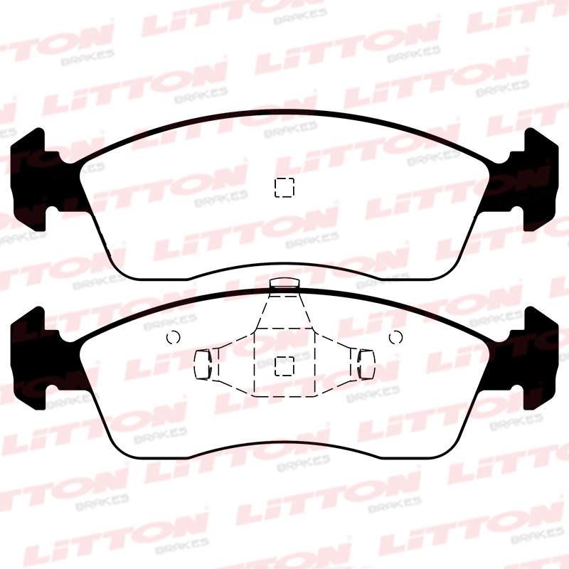 LITTON PASTILLAS FRENO UNO ATTRACTIVE- WAY- P 208- C 3 2013>  (POSICION 1048)