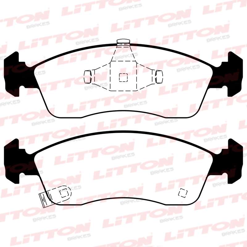 LITTON PASTILLAS FRENO DEL. CHEVROLET COBALT ONIX PRISMA 1.4 LS -LT -LTZ 