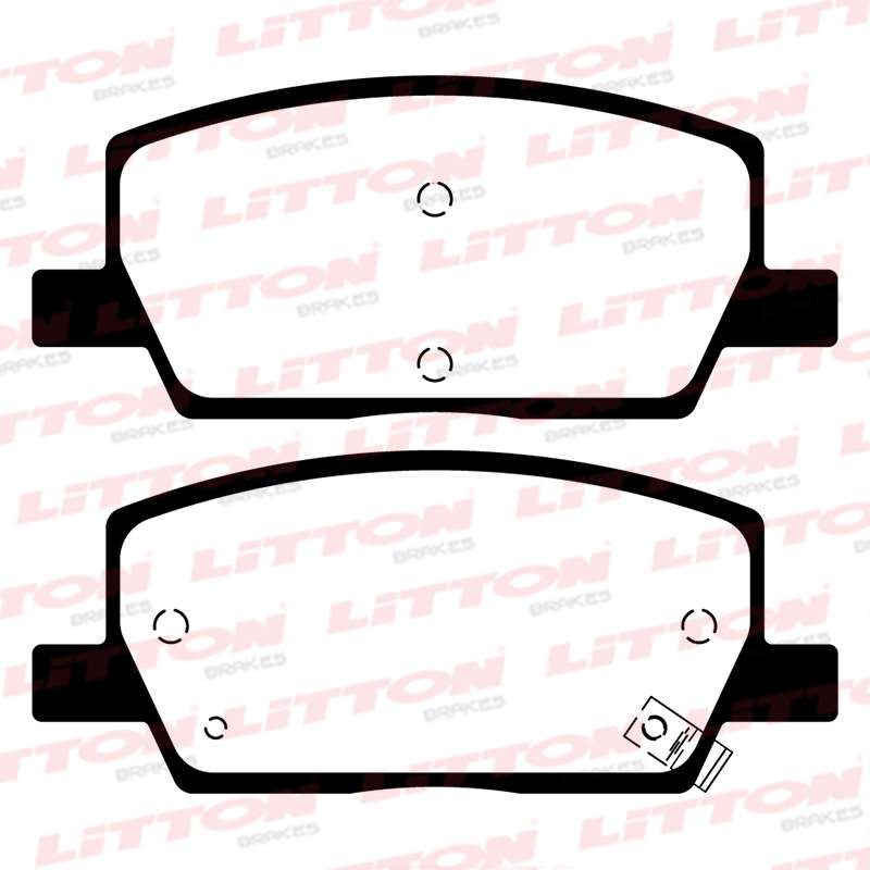 LITTON PASTILLAS FRENO DEL. CHEVROLET TRACKER 1.8 16V PREMIER TRACKER LT 1.4 TURBO 16V 4x2 18/ 