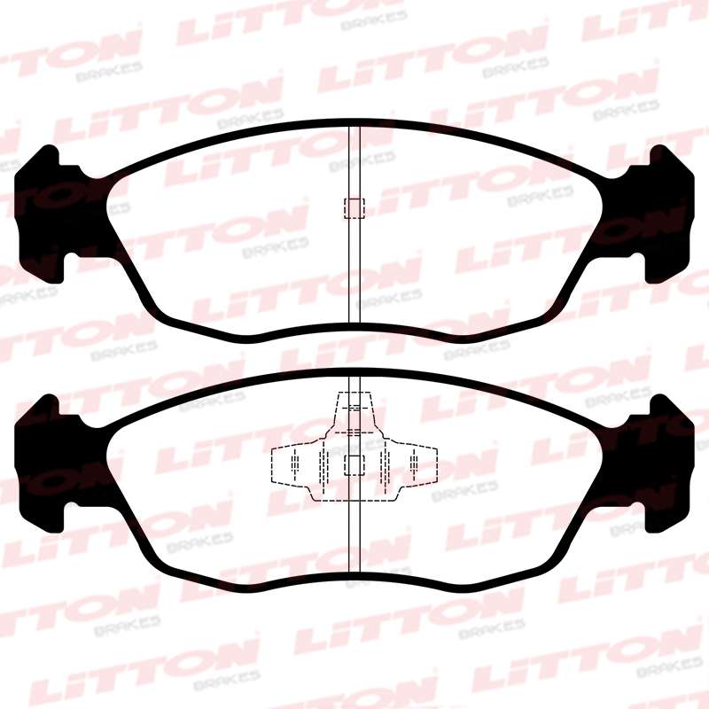 LITTON PASTILLAS FRENO DEL. CHEVROLET AGILE EFFECT CELTA 1.0 - 1.4 CLASSIC CORSA 1.0 MONTANA SPORT  1.4 8V PRISMA 1.8 8V 