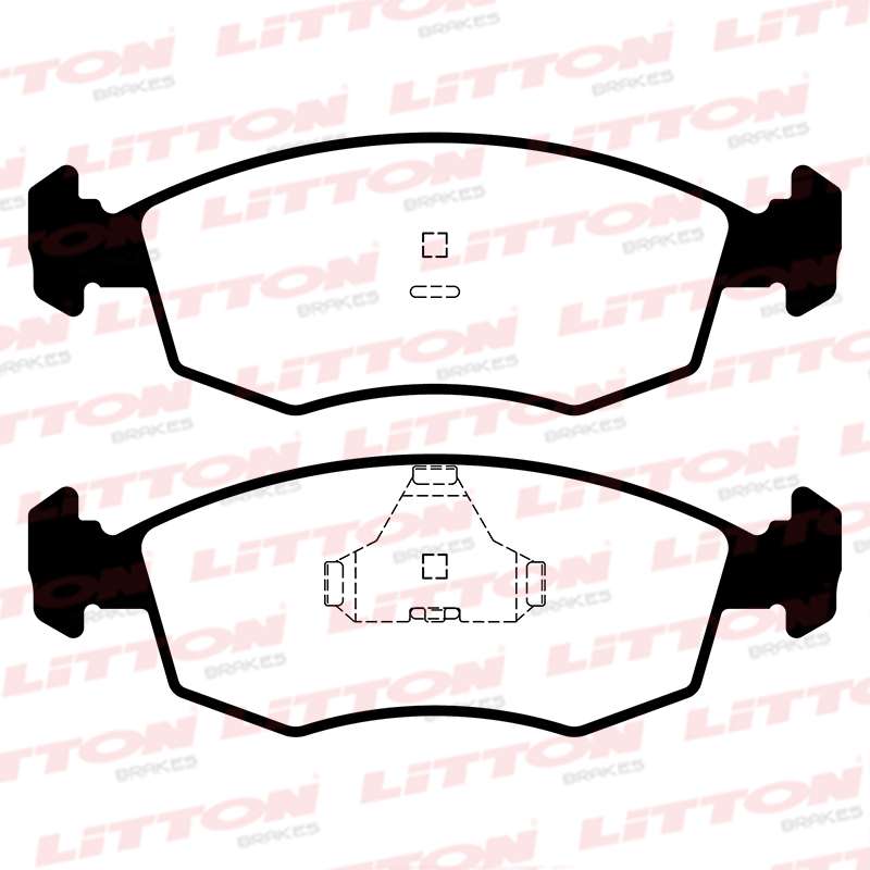 LITTON PASTILLAS FRENO ESCORT XR3-ORION-POLO GOL GTI POINTER GALAXY