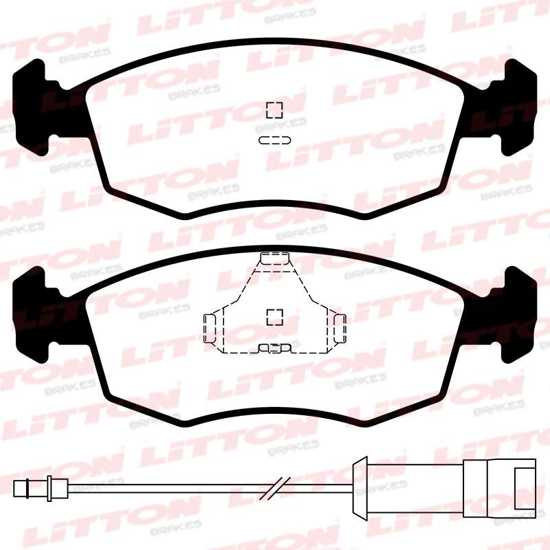 LITTON PASTILLAS FRENO ESCORT XR3 93/95 -ORION-POLO-POINTER