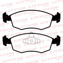 [38355NA.0500] LITTON PASTILLAS FRENO DEL. FIAT 500 LOUNGE- SPORT AIR 1.4 16V AUTOM. DOBLO PALIO 1.6 ESSENCE- 1.8 WEEKEND GRAND SIENA IDEA PUNTO ELX-FLEX SIENA STRADA 1.4 - 1.8 