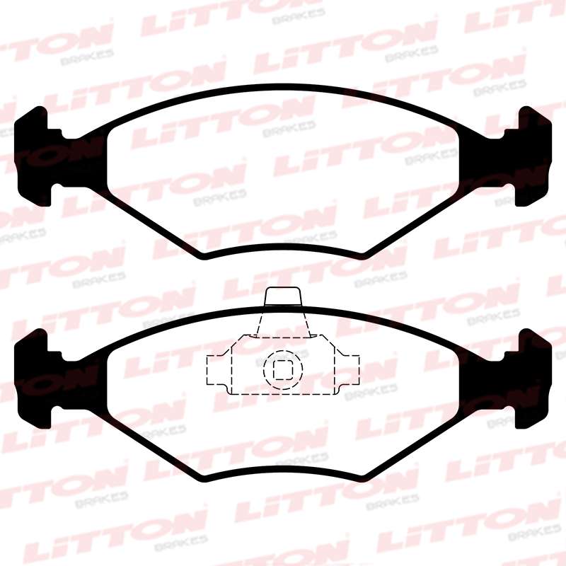 LITTON PASTILLAS FRENO FIORINO 97-PALIO-SIENA ARAÑA GRANDE