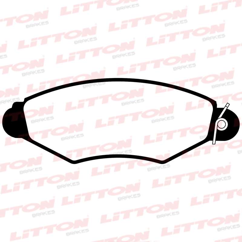 LITTON PASTILLAS FRENO PEUGEOT 206 98> 306 97> XSARA RENAULT KANGOO 97> (PD/2254 FRASLE)(POSICION 0818)