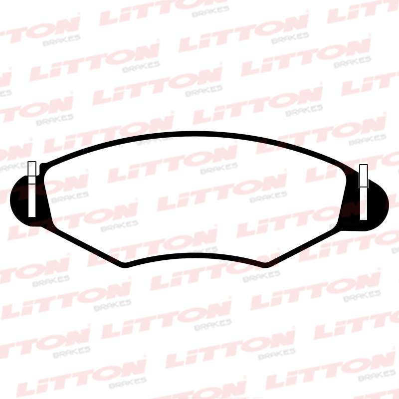 LITTON PASTILLAS FRENO DEL. CITROEN XSARA 1.4 PEUGEOT 206 1.0 - 1.4 - 1.6- 1.9D 206 SEDAN-SW-CABRIO-COUPE 207 COUPE- HATCH- SEDAN 07/10  306 1.4 