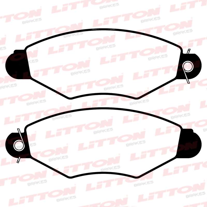 LITTON PASTILLAS FRENO P 206 - P 306 02> KANGOO 02> - XSARA (PD/1096 FRASLE) (POSICION 0733)