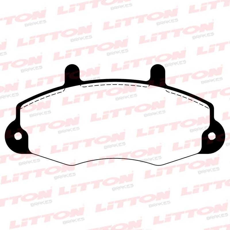 LITTON PASTILLAS FRENO TRANSIT 80-100 14'' 91/96 (PD/350 FRASLE) (POSICION 0376)