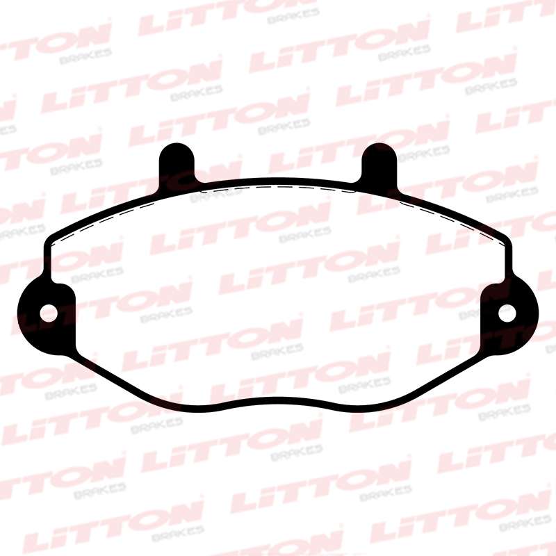 LITTON PASTILLAS FRENO TRANSIT 150-190 15'' ABS 91/96 (PD/351 FRASLE) (POSICION 0371)