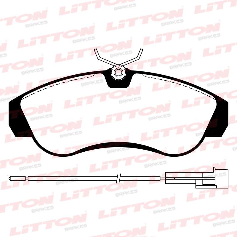 LITTON PASTILLAS FRENO BOXER 2.5 TD 2000-20002-DUCATO-JUMPER