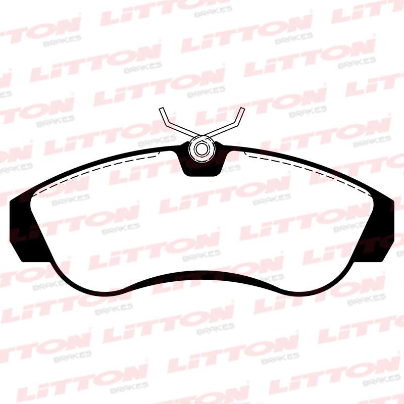 LITTON PASTILLAS FRENO DEL. CITROEN JUMPER 2.0 I - 2.5 D- TD - 2.5 DTI -  2.8 DHI FIAT DUCATO 2.0 JTD - 2.5 - 2.8 PEUGEOT BOXER 2.5 TD SERIE 1800 94/99