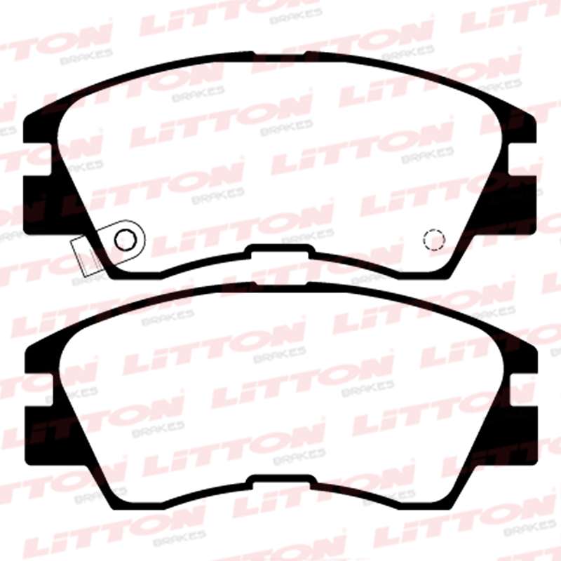 LITTON PASTILLAS FRENO DEL. DODGE-CHRYSLER RAIDER RAM MITSUBISHI GALLOPER EXCEED L200 2.5D - 2.6 4WD L300 2.0 - 2.4 - 2.5 MONTERO I 3.0 V6 