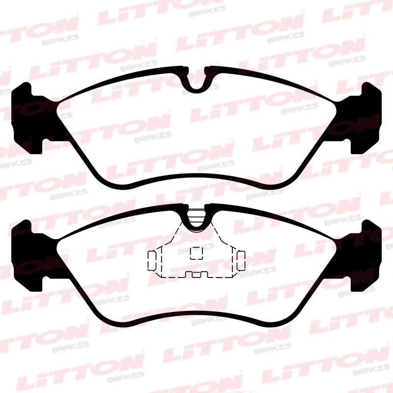 LITTON PASTILLAS FRENO DEL. CHEVROLET ASTRA OMEGA SUPREMA GL 2.0 VECTRA 2.0 - GLS 2.0 -2.2 16V DAEWOO ESPERO 1.5I 16V - 1.8I - 2.0I 94/96  