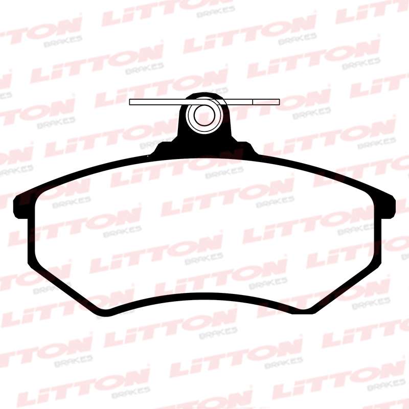LITTON PASTILLAS FRENO DEL. AUDI 100 II 2.1 AVANT - 90 I A4 1.6 - 1.8 - 1.9 TDI QUATTRO - CABRIOLET CHERY TIGGO 2.0 16V FORD GALAXY SEAT CORDOBA IBIZA TOLEDO VW GOLF II 1.8 GTI 16V - JETTA II PASSAT 1.8- 2.0- 2.2  SCIROCCO VENTO 2.8I 