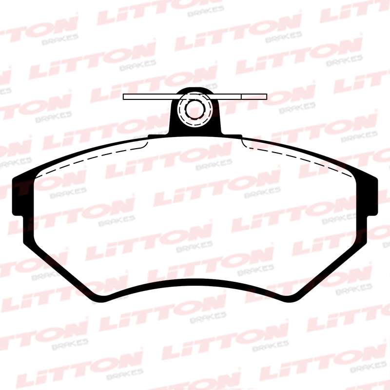 LITTON PASTILLAS FRENO AUDI A4 - SEAT - GOLF III -POLO-CADDY / DISCO VENTILADO
