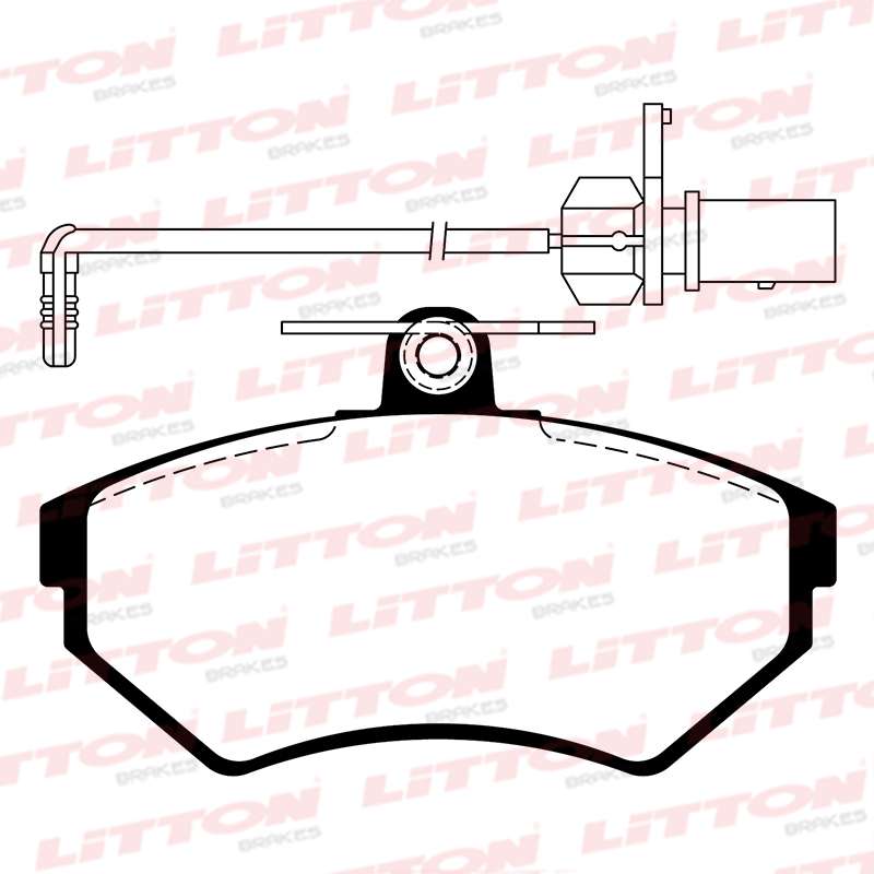 LITTON PASTILLAS FRENO DEL. AUDI A4 AVANT QUATTRO 1.6 - 1.8 - 1.9 - 2.0 VW PASSAT BERLINA-VARIANT 1.6 I - 1.9 