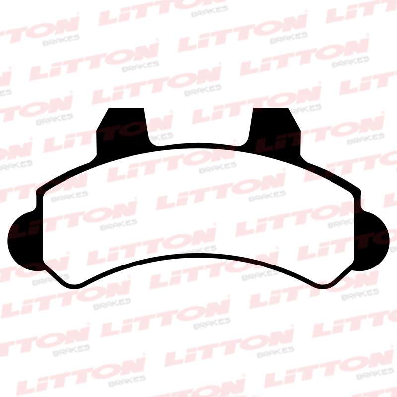 LITTON PASTILLAS FRENO CHEV C20-CUSTOM- F-1000 4X4-SILVERADO