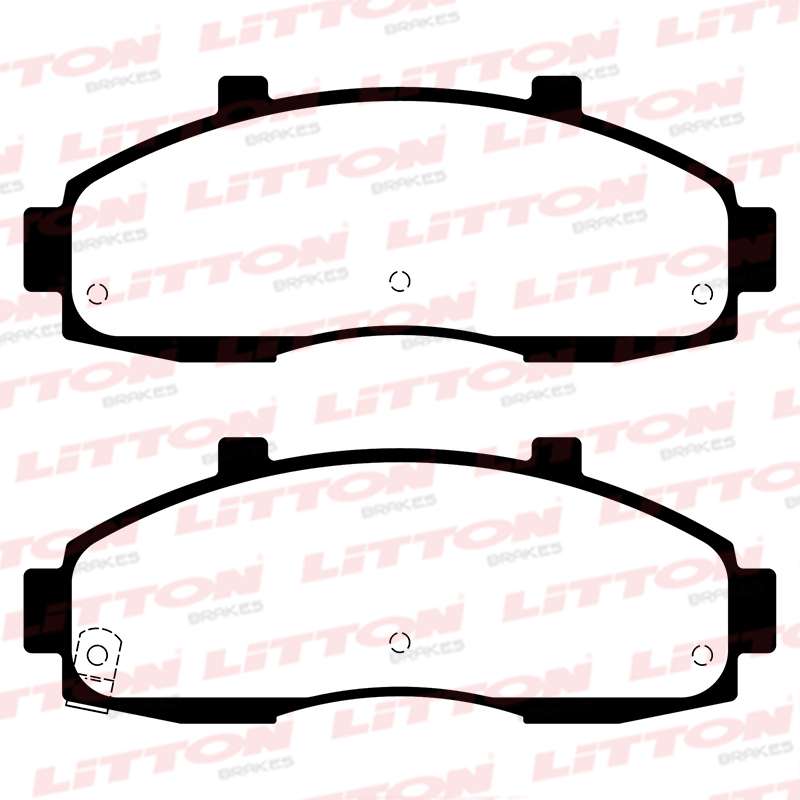 LITTON PASTILLAS FRENO KIA BESTA GS 97/99 (PD/64 FRASLE) (POSECION 0527)