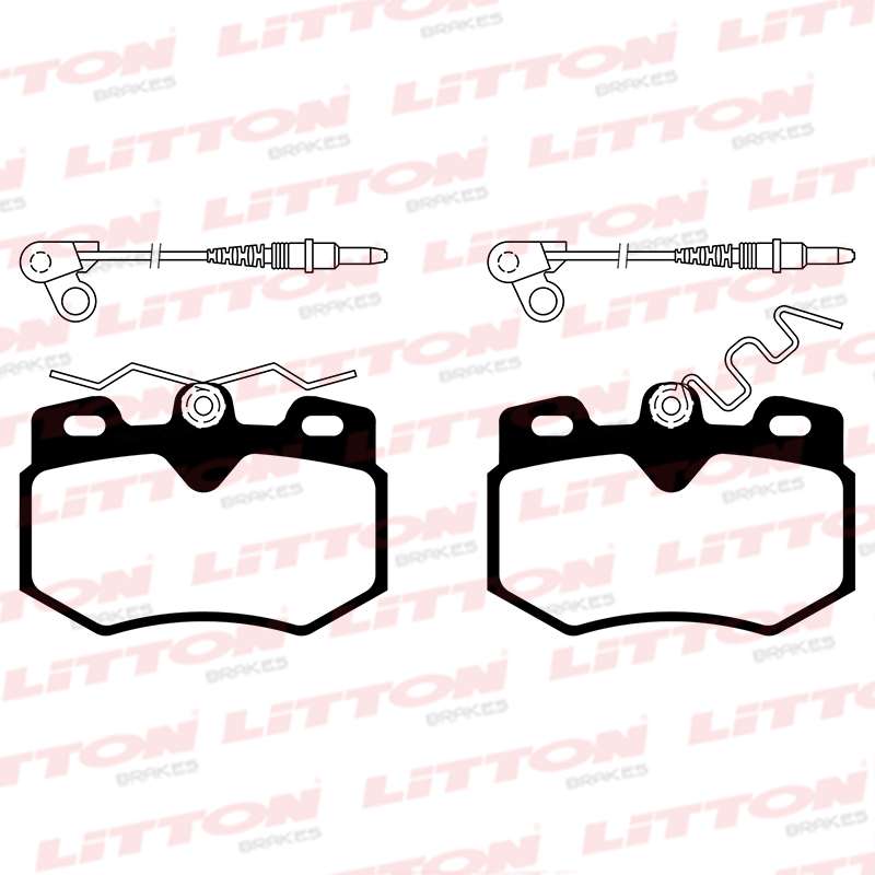 LITTON PASTILLAS FRENO P 205 - CITROEN C 15- AX GTI 90/94 (PD/363-A FRASLE) (POSICION 0182)