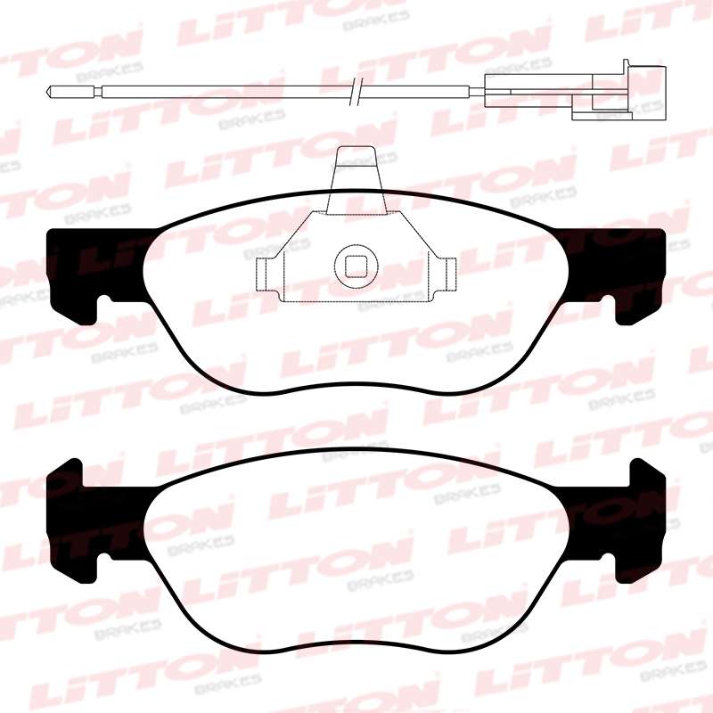 LITTON PASTILLAS FRENO DEL. ALFA ROMEO 145 146 TD SPIDER FIAT BARCHETTA BRAVA 1.8 I GT 16V MAREA 95/98