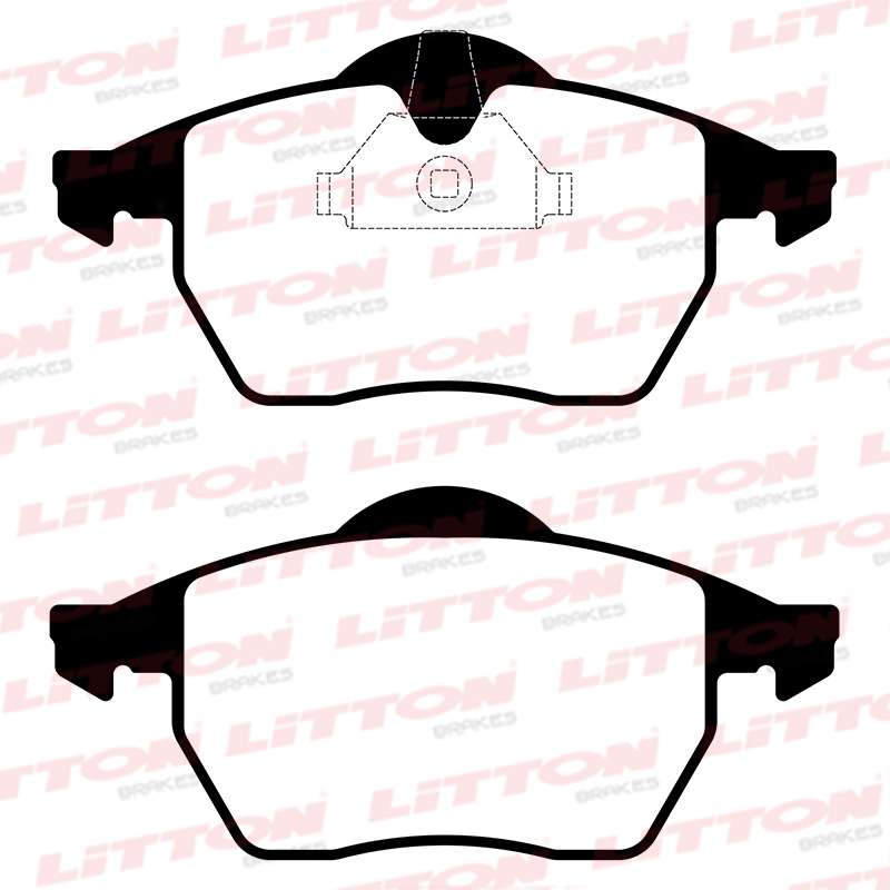 LITTON PASTILLAS FRENO DEL. AUDI A3 1.8 A4 1.8 20V- 2.4-2.8 30V S3 TT CHEVROLET VECTRA 2.0 - 2.2 16V SEAT TOLEDO VW BORA GOLF III- IV NEW BEETLE PASSAT SHARAN 