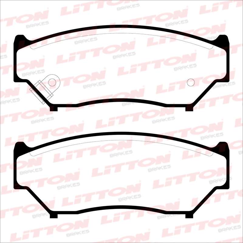 LITTON PASTILLAS FRENO DEL. CHEVROLET TRACKER SUZUKI GRAND VITARA 1.6I - 2.0I SIDEKICK 1.6I 16V VITARA 1.6I JLX -1.9 4P