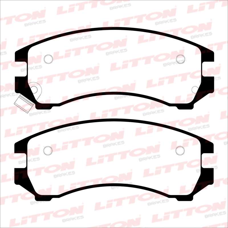 LITTON PASTILLAS FRENO DEL. NISSAN PULSAR NX SENTRA SUZUKI SWIFT 1.0- 1.6 GLX- 1.3 GTI /SWIFT II FASTBACK-SEDAN-CABRIOLET