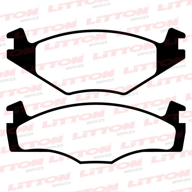 LITTON PASTILLAS FRENO DEL. SEAT CORDOBA 1.6 - 1.8 TOLEDO VW GOLF GL 1.8 JETTA I - II PASSAT BERLINA-VARIANT POLO CLASSIC