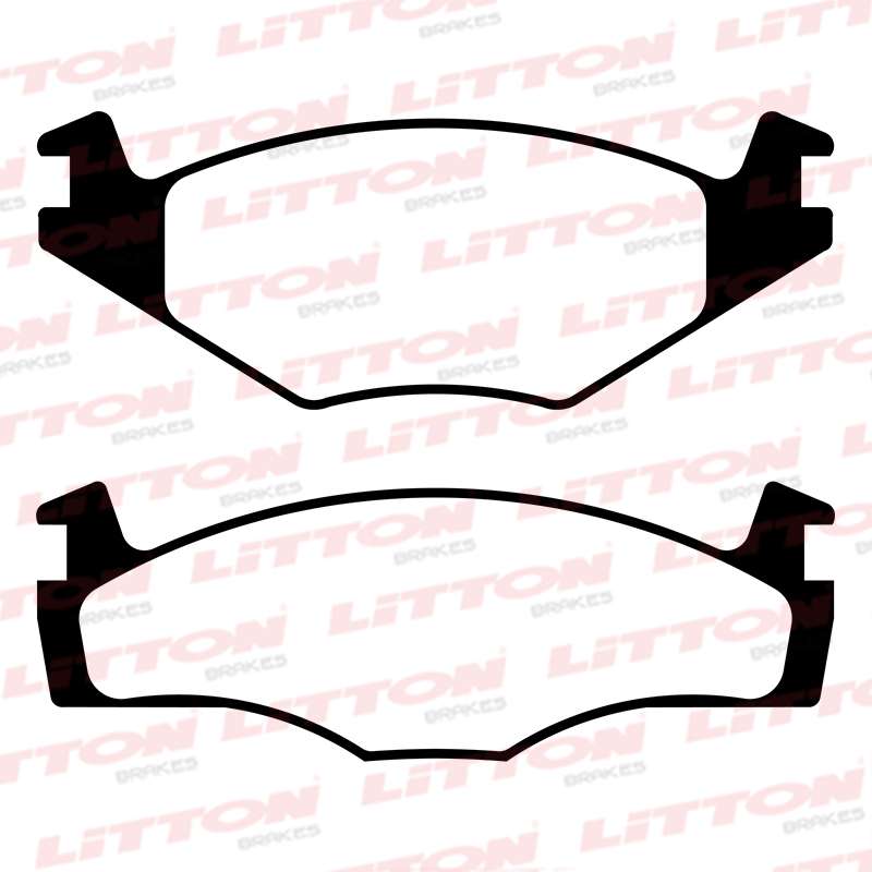 LITTON PASTILLAS FRENO SEAT IBIZA 1.8 95/97 (PD/495 FRASLE) (POSICION 0204)