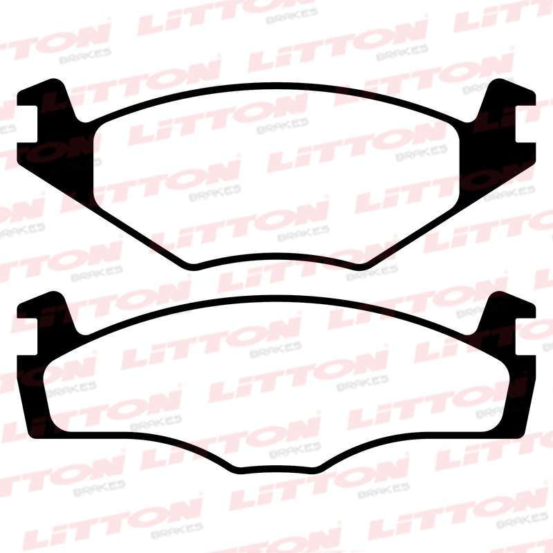 LITTON PASTILLAS FRENO POLO - SEAT-IBIZA-CORDOBA  (POSICION 204B)