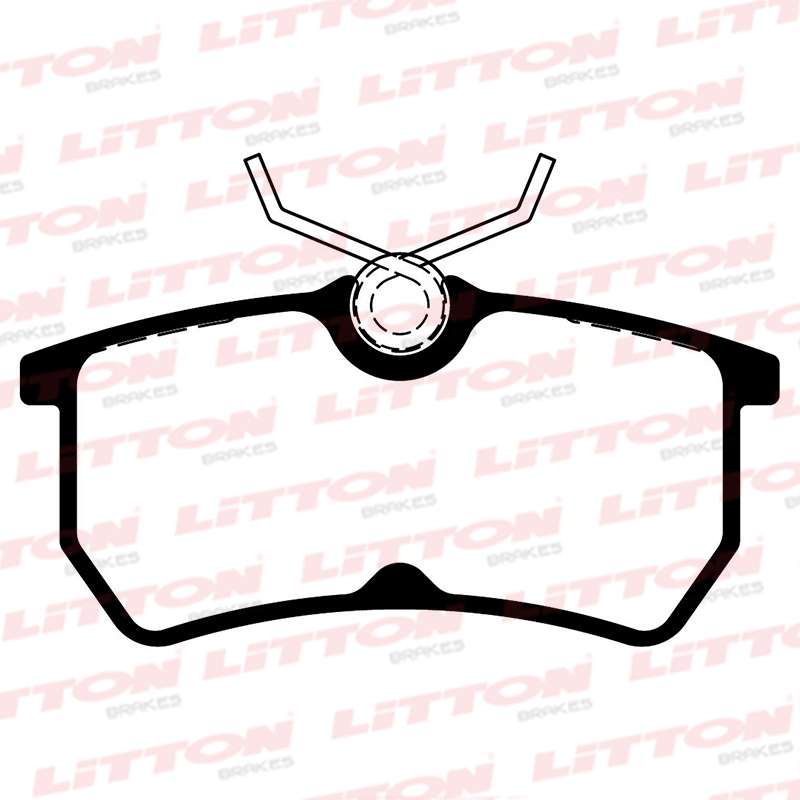 LITTON PASTILLAS FRENO FOCUS DIESEL-NAFTA TRASERA