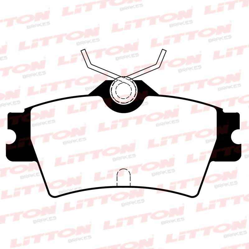 LITTON PASTILLAS FRENO TRASERAS CHEVROLET C10 D20 DIPLOMATA OPALA 95/97