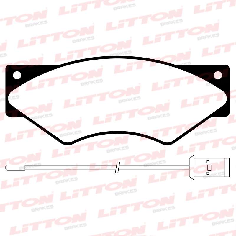 LITTON PASTILLAS FRENO IVECO TURBO DAILY 59.12 (POSICION 0505)