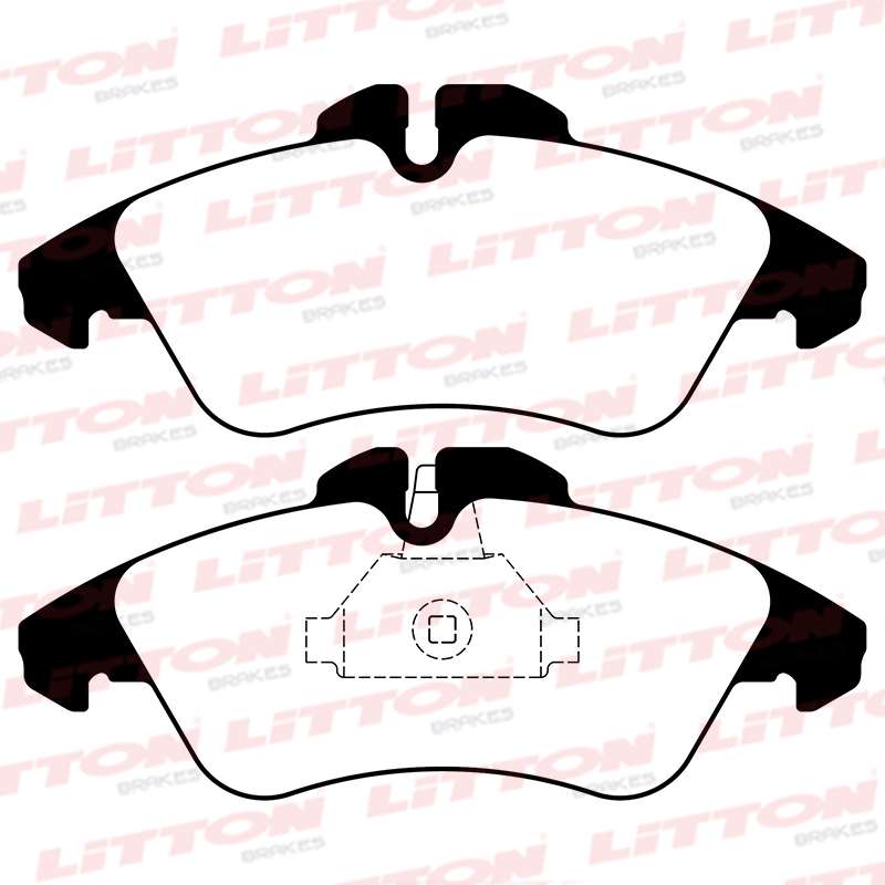 LITTON PASTILLAS FRENO DEL. M- BENZ SPRINTER 2500 310 D - 312 D VIANO 2.3 - 2.2 