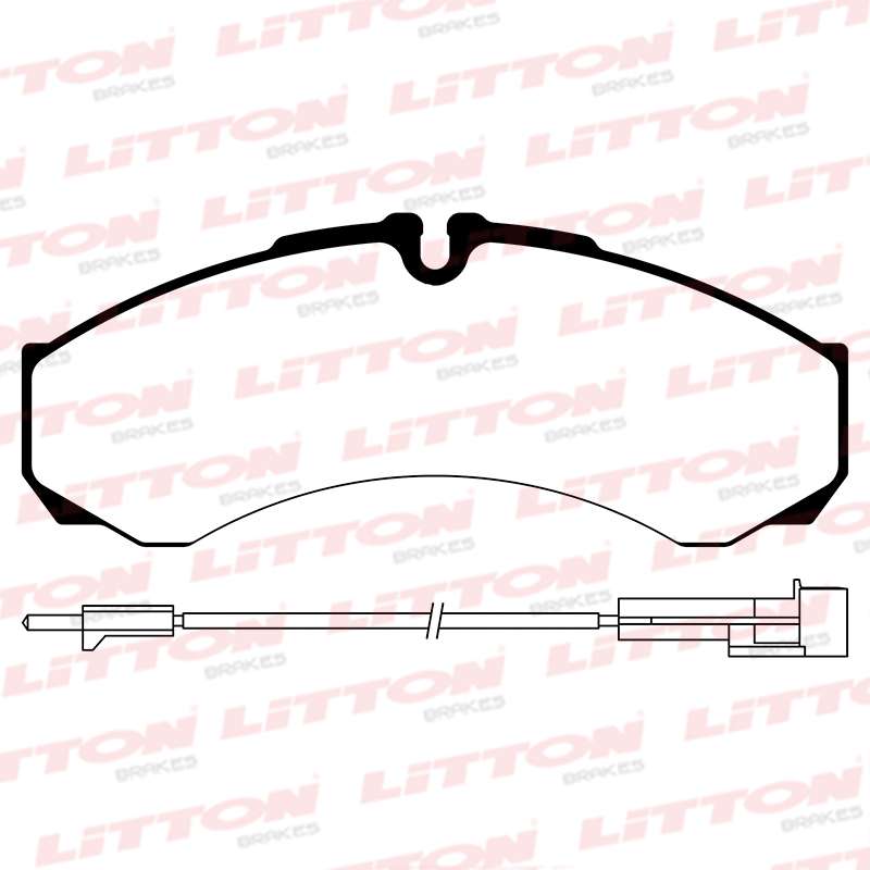 LITTON PASTILLAS FRENO DEL. IVECO DAILY