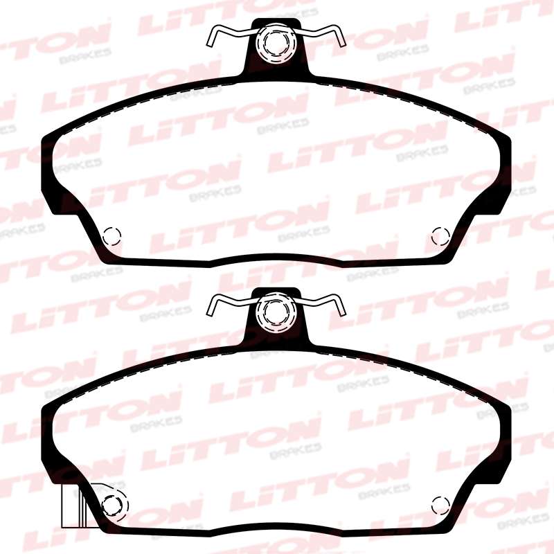 LITTON PASTILLAS FRENO DEL. HONDA CIVIC IV 1.4- 1.5- 1.6 LAND ROVER