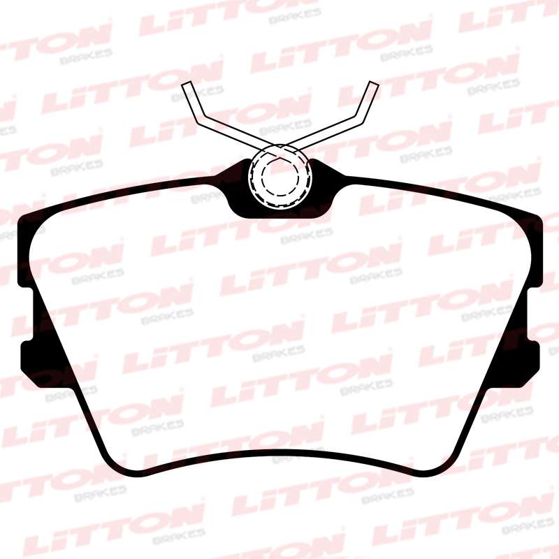 LITTON PASTILLAS FRENO TRANSPORTER 1.8-1.9-2.4 92/96 TRASERA (POSICION 0411)