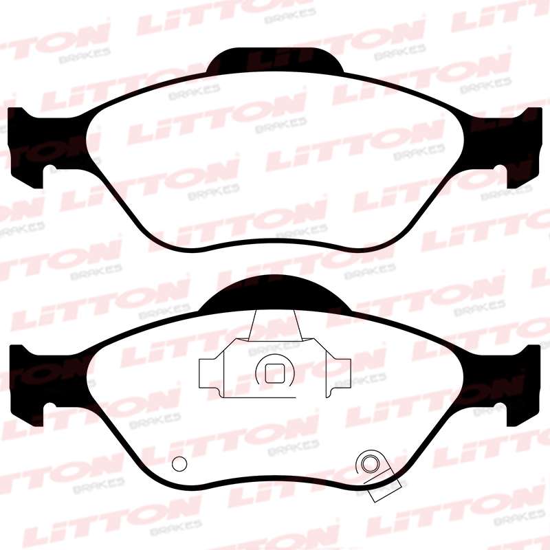 LITTON PASTILLAS FRENO HONDA FIT 1.4 2003> (POSICION 0805)