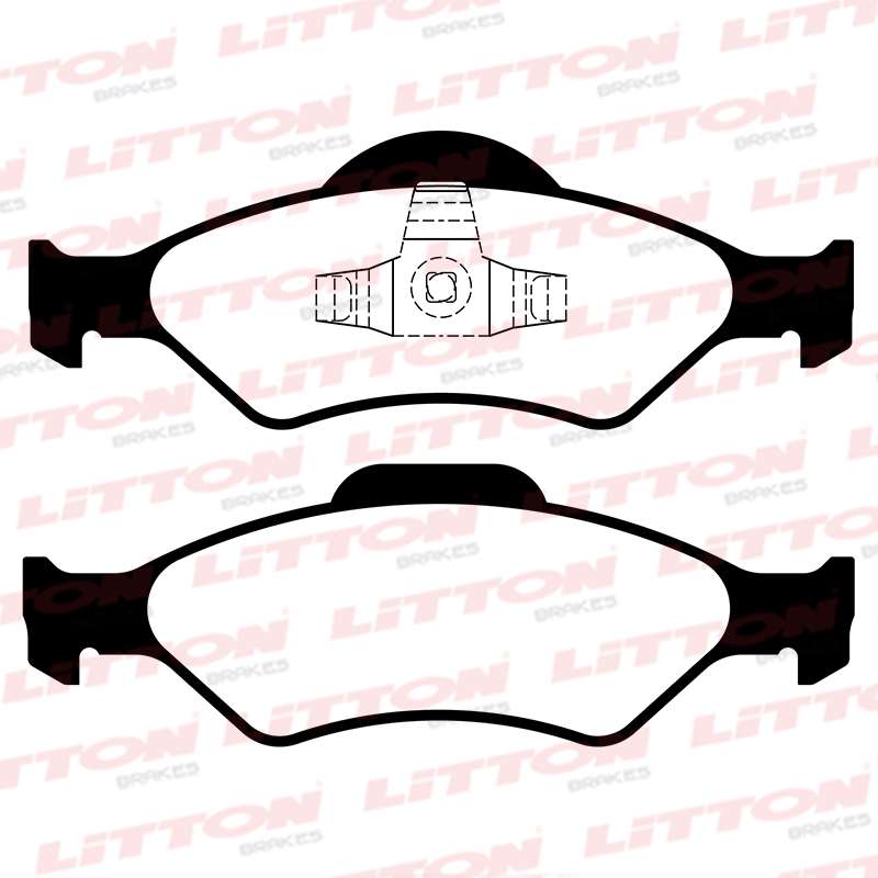 LITTON PASTILLAS FRENO FIESTA-KA 96> COURIER (PD/1378 FRASLE)