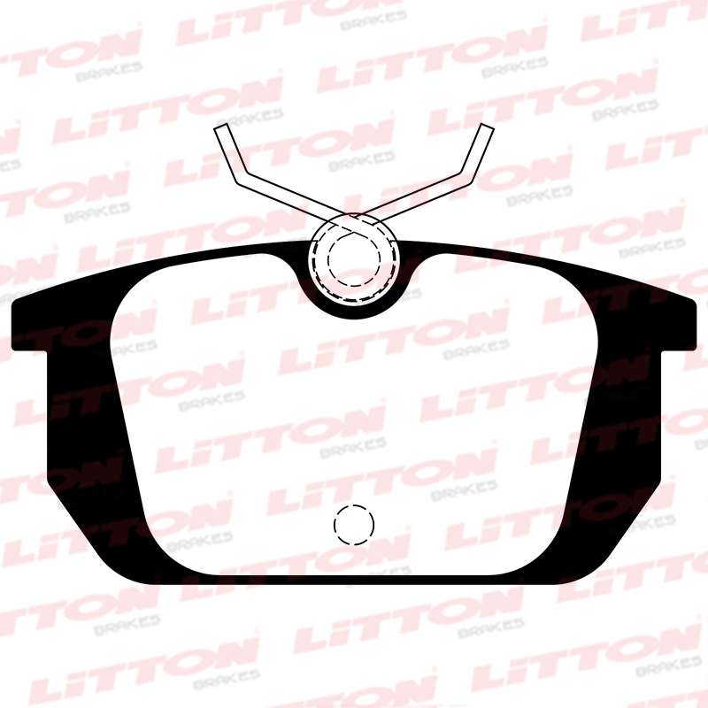 LITTON PASTILLAS FRENO ALFA ROMEO 145-TPO-UNO TRASERA
