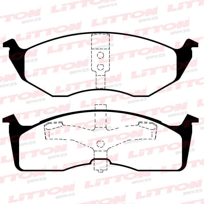 LITTON PASTILLAS FRENO DEL. DODGE CHRYSLER 300 M 2.7 24V- 3.4 V6 INTREPID LANCER NEON SE - SRT-4 