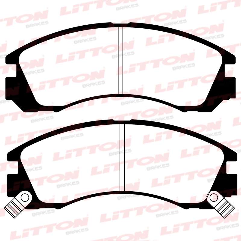LITTON PASTILLAS FRENO DEL. DODGE CHRYSLER STEALTH TALOON COUPE MITSUBISHI 3000 GT  3.0 I V6 24V ECLIPSE 2.0 GALANT 2.5 L200 2.5D L300 L400 MONTERO II 2.4 I-2.5- 2.8-3.0 -3.5 OUTLANDER 