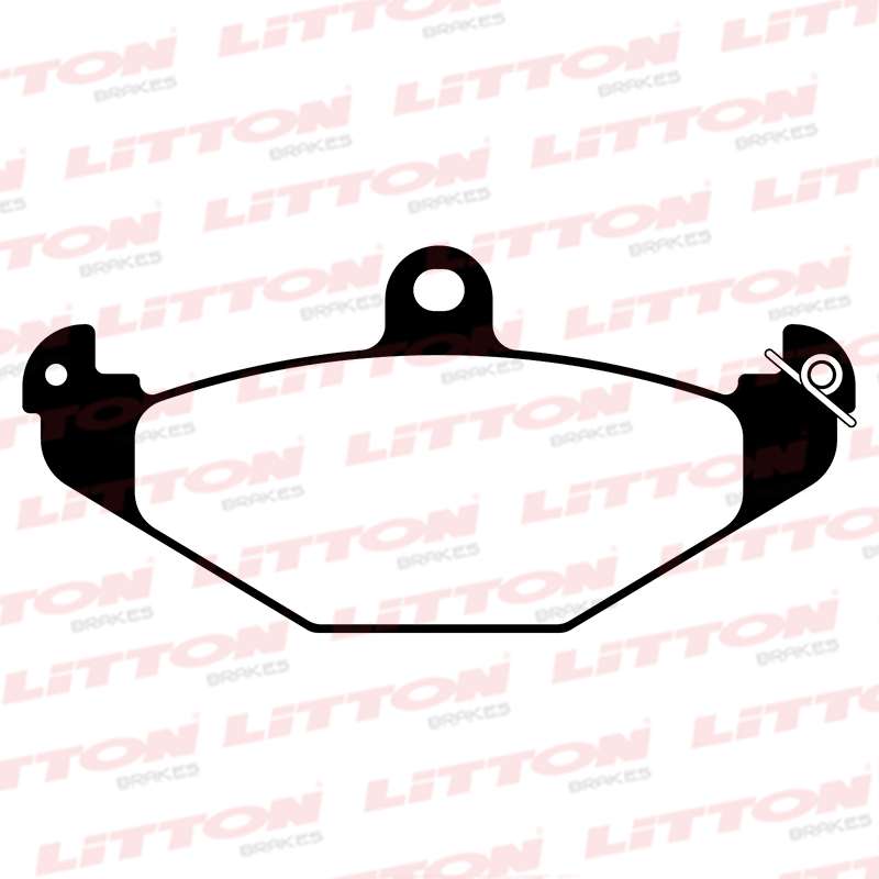 LITTON PASTILLAS FRENO R 21 - LAGUNA (ABS) 93/94 TRASERA (PD/399 FRASLE) (POSICION 0196)