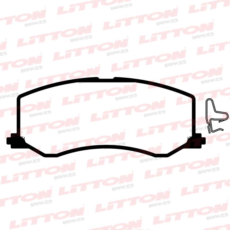 LITTON PASTILLAS FRENO DEL. SUZUKI SWIFT GL 1000- 1300 / SWIFT II 89/00