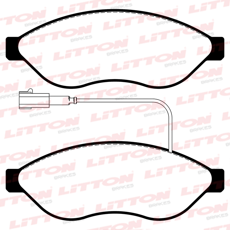 LITTON PASTILLAS FRENO DEL. CITROEN JUMPER 2.2 -2.2 HDI FIAT DUCATO 2.2- 2.3/ MULTIJET 2.2 D PEUGEOT BOXER 