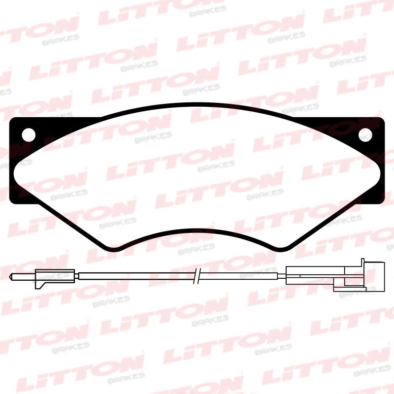 LITTON PASTILLAS FRENO IVECO DAILY TURBO DAILY 59.12 (POSICION 0536)