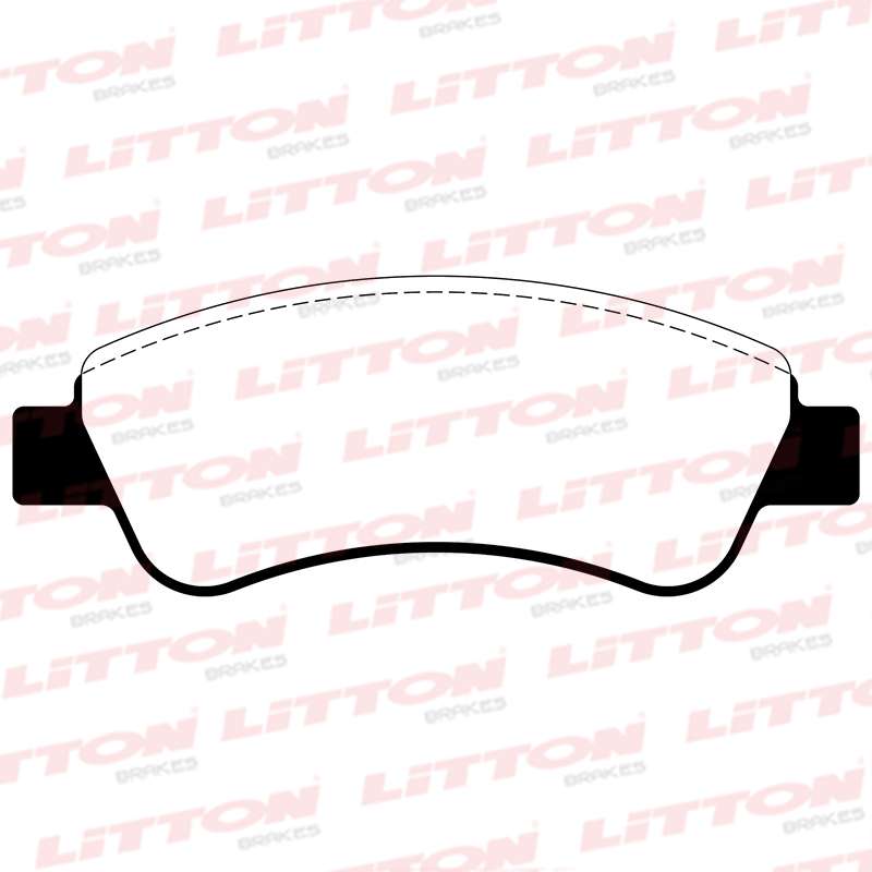 LITTON PASTILLAS FRENO P 307 - 208 - 206 - C3 - C4 - PICASSO  /BERLINGO (POSICION 0688)