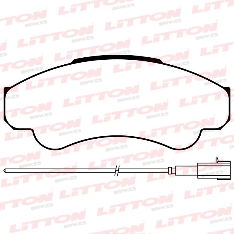 LITTON PASTILLAS FRENO DEL. CITROEN JUMPER 2.8 HDI FIAT DUCATO 2.0- 2.3- 2.8 JTD MAXI PEUGEOT BOXER 2.2- 2.8 HDI BOXER SERIE 350 2.2- 2.8 HDI