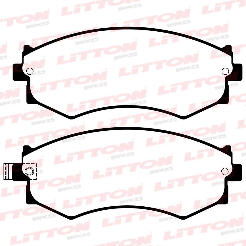 LITTON PASTILLAS FRENO DEL. DAEWOO ESPERO HONDA ACCORD CIVIC PRELUDE HYUNDAI ELANTRA GALLOPER SONATA NISSAN 200 SX 1.8 TURBO 240 SX 2.4 I 16V